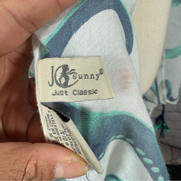 JC Just Classic Octopus Print Kimono Tassels Hem - Picture 10 of 10